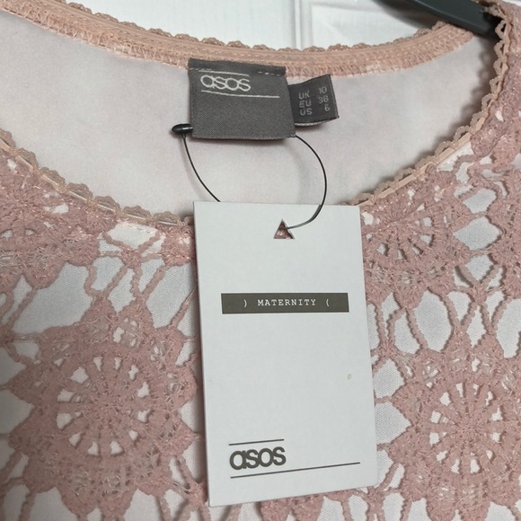 ASOS Maternity Blush Pink Dress - Picture 6 of 7